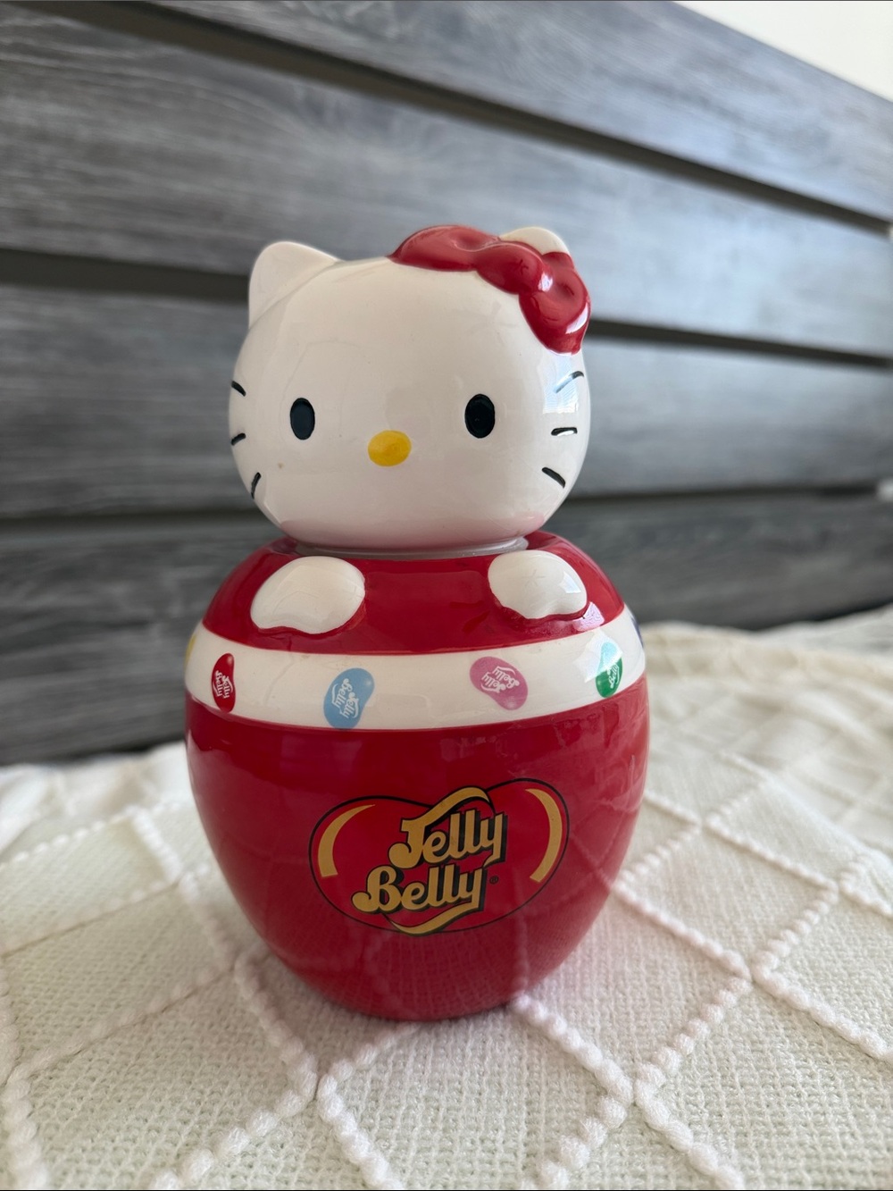 Jelly Belly x Hello Kitty Red Wobbler Toy